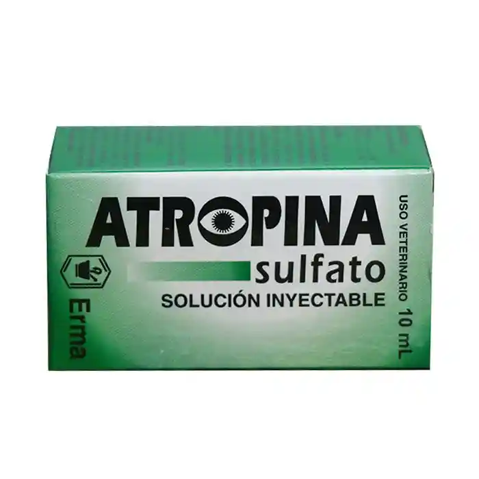 Atropina Sulfato Solución Inyectable 