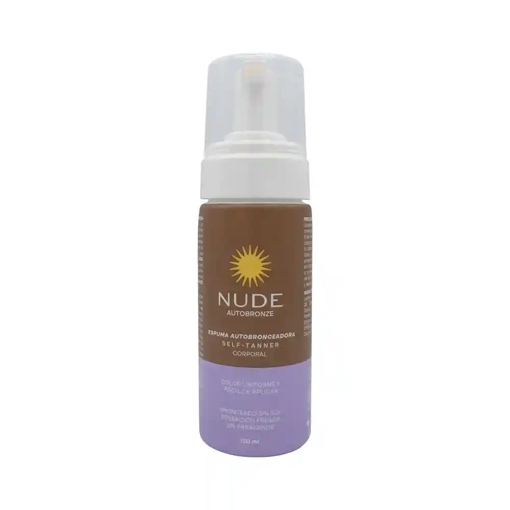Autobronceador Nude Espuma