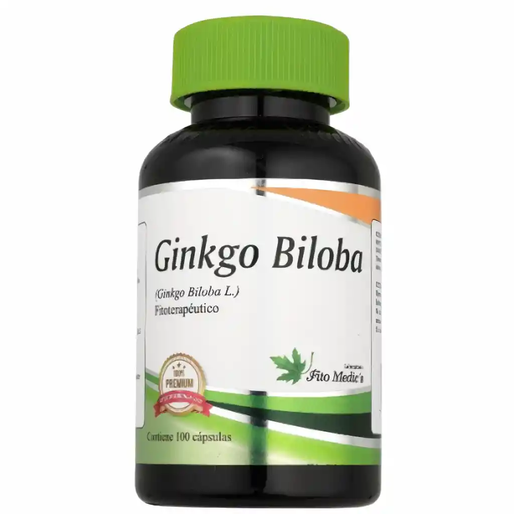 Fito Medic's Ginkgo Biloba Fitoterapéutico x 100 Cápsulas