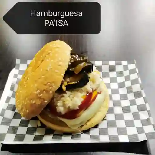 ComboHamburguesa Pa´isa Sencilla