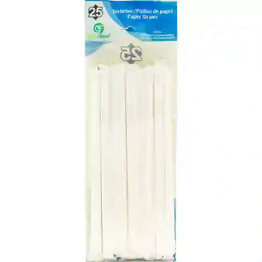 Greensmart Pitillo Papel Blanco N.8 777874