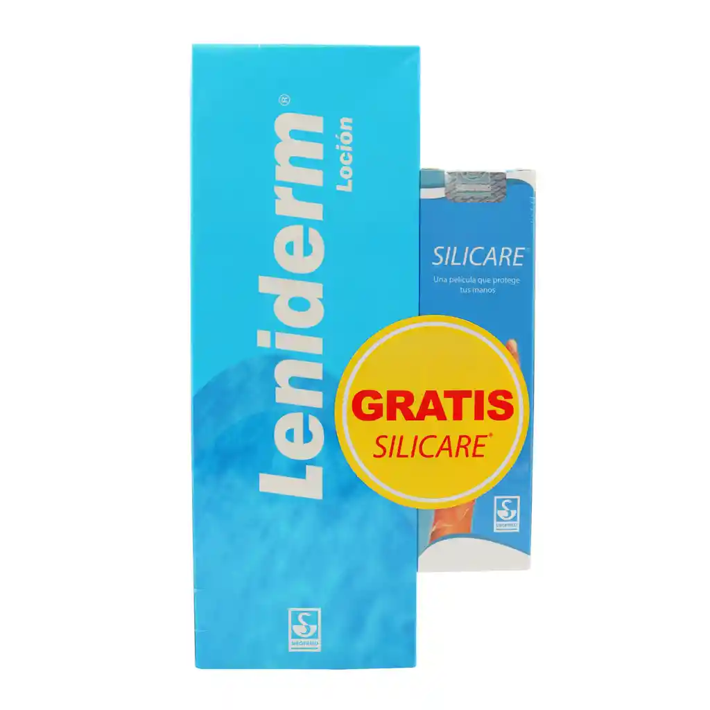Lenidrem Loción Humectante + Silicare Crema para Manos