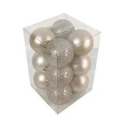 Set de 12 Esferas Champagne