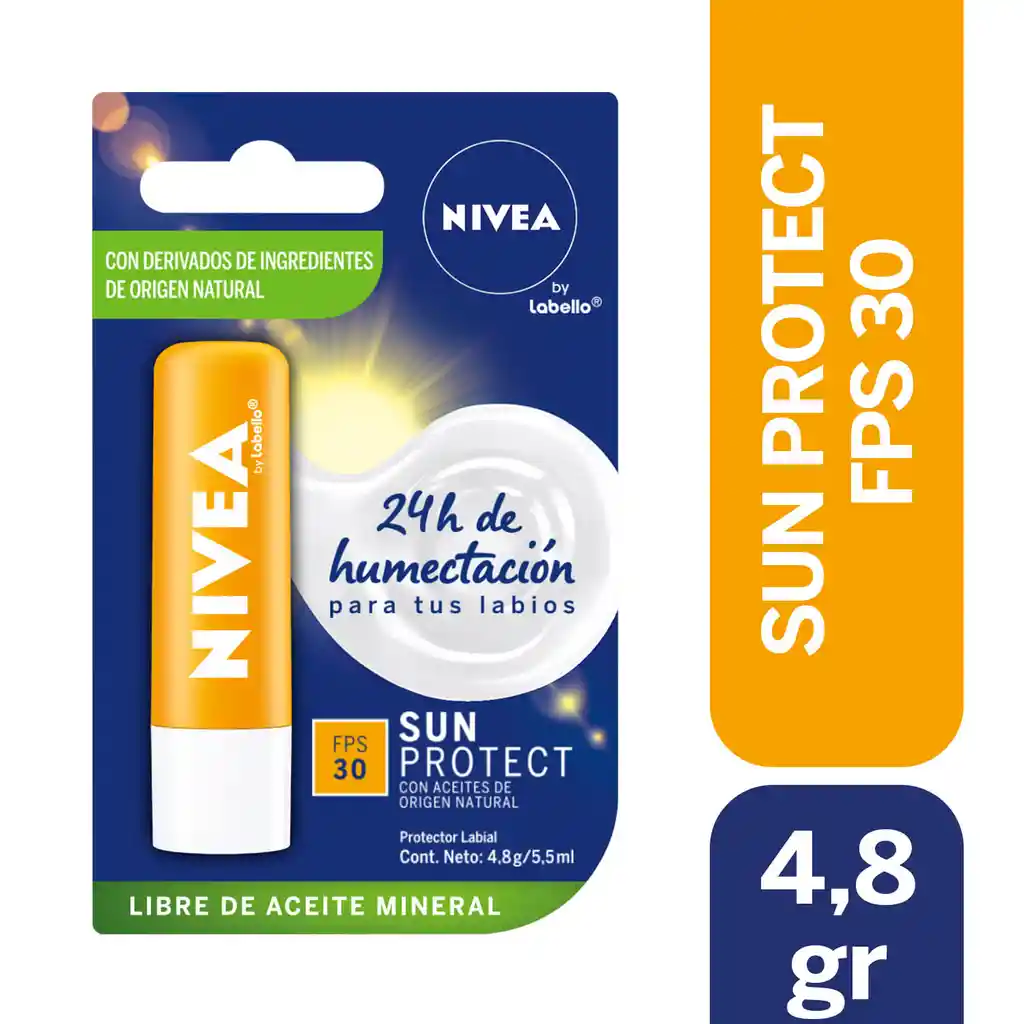Nivea Protector Labial Sun Fps 30