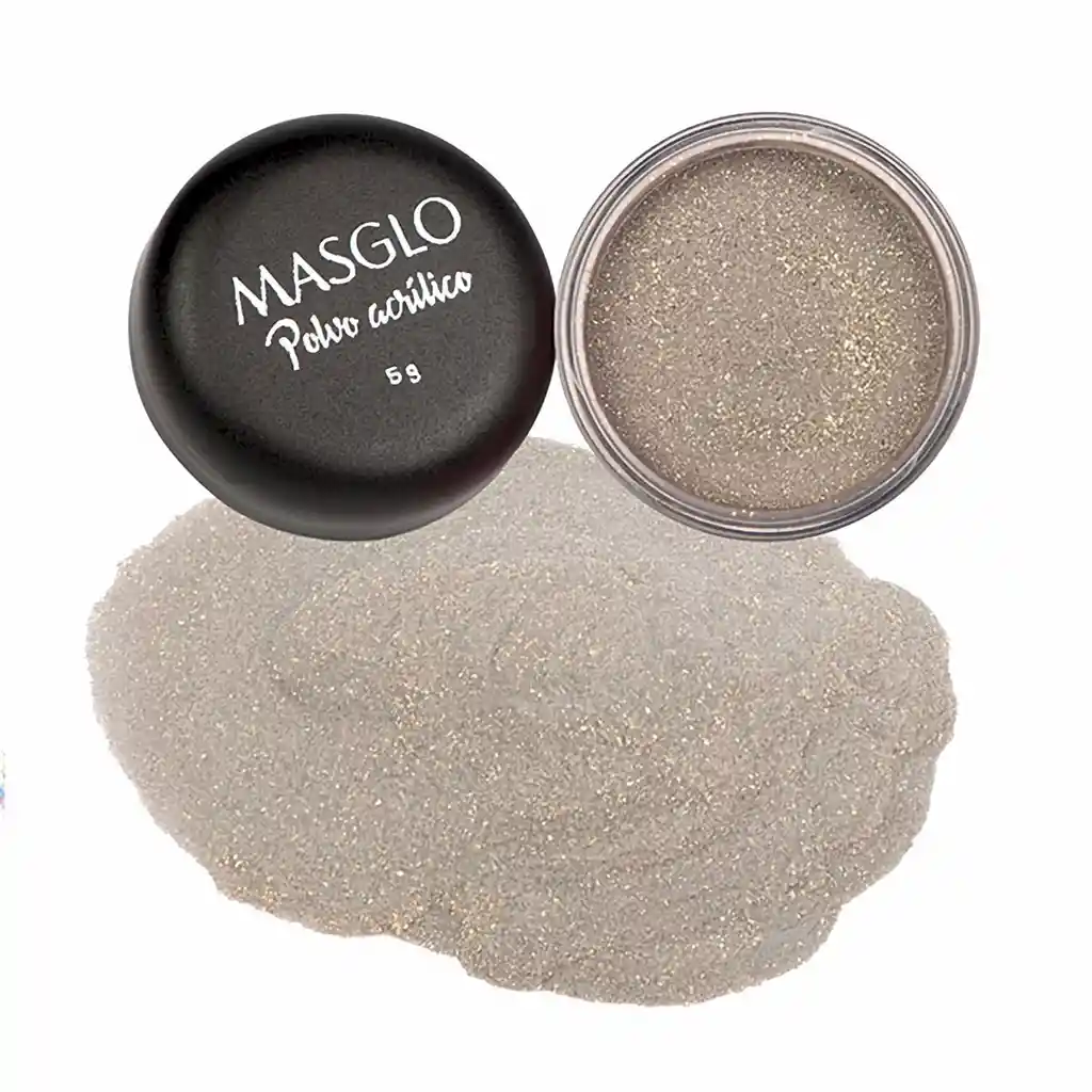Masglo Polvo Acrílico Glitter Amuleto 5 g
