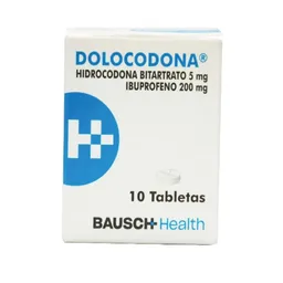 Dolocodona Hidrocodona/ibuprofeno 5/200 Mg
