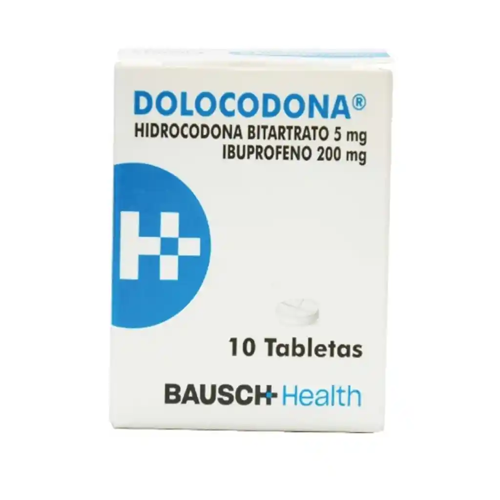 Dolocodona Hidrocodona/ibuprofeno 5/200 Mg