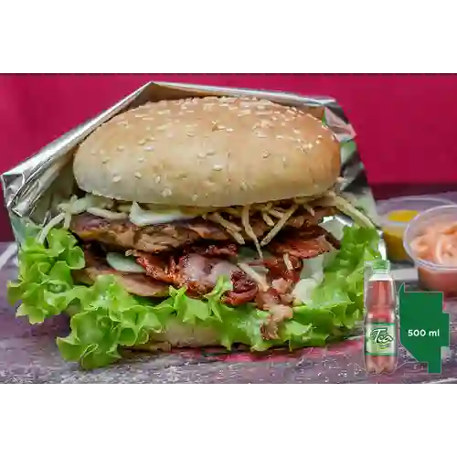 Combo Doble Carne - Tocineta + Mr Tea Limón 500 ml