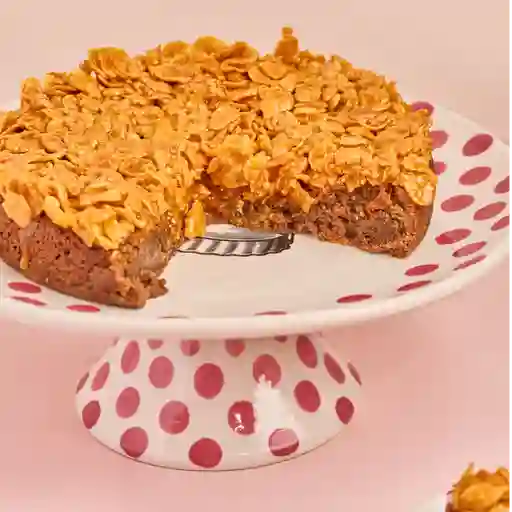 Brownie de caramelo crocante