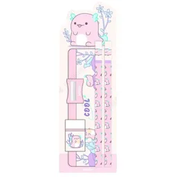 Set de Escritorio Con Juego de Lápices Axolotl Story Miniso