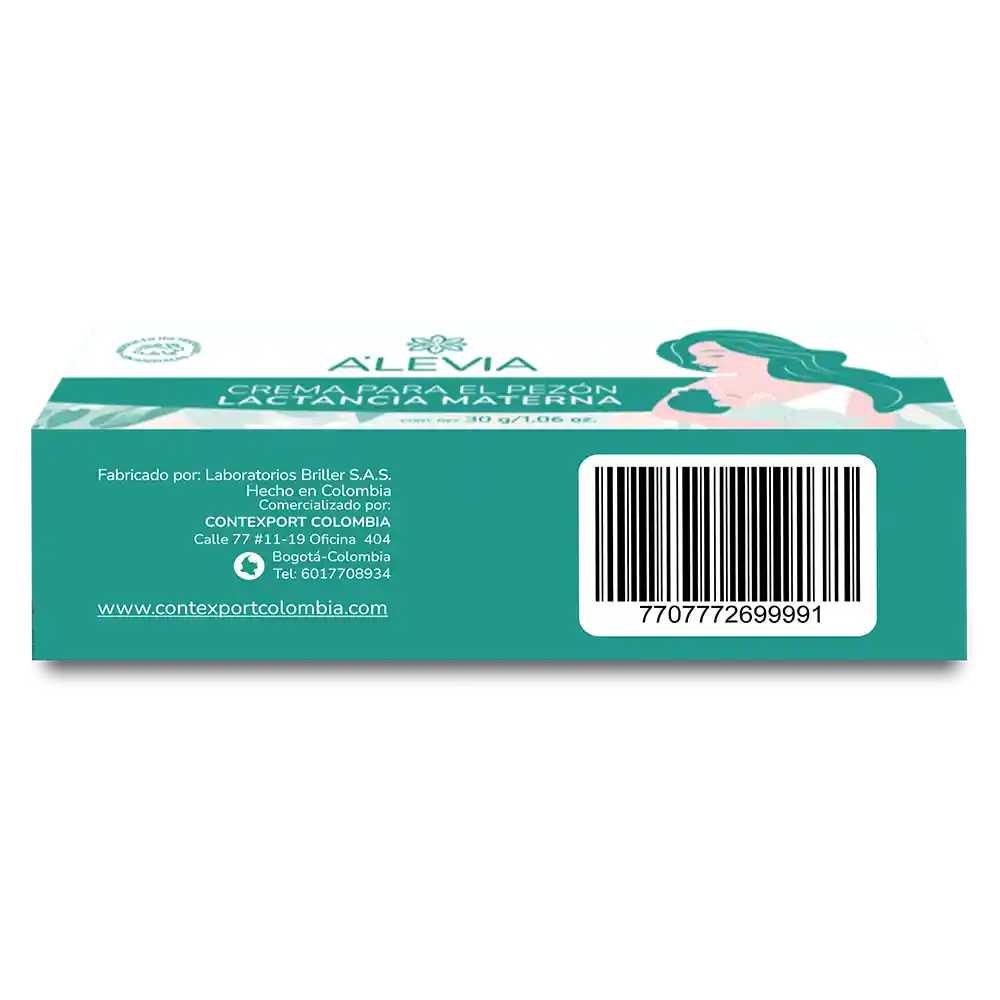 Crema Alevia Pezon Lactancia Materna