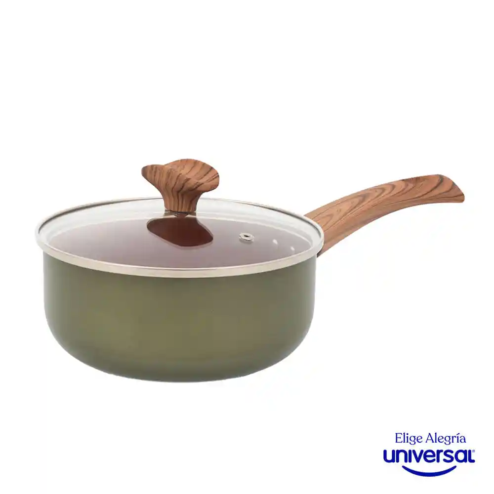 Perol Cuarzo + Tapa Vidrio Universal