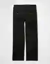 Pantalón Mujer Negro Talla: 10 REGULAR 5629016 American Eagle