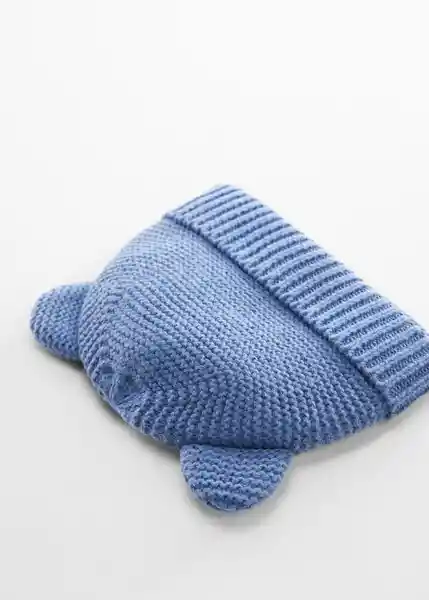 Gorro Quebecnb Azul Talla 49 Niños Mango