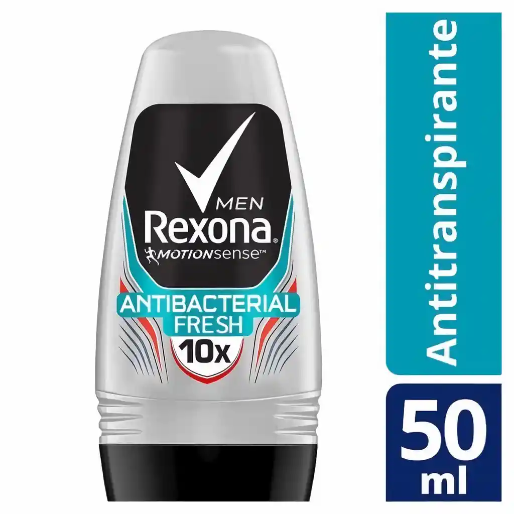 Rexona Desodorante Men Antibacterial Fresh en Roll-On