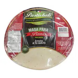 Pasticheli Masa para Pizzas