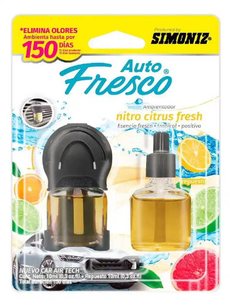 Ambientador Air Tech Citrus Simoniz 208900