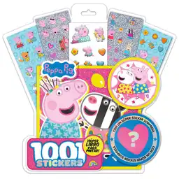 Libro 1001 Stickers Peppa Pig Disney