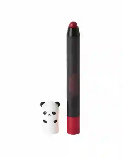 Pandas Dream Glossy Lip Crayon 05 True Red _ Tonymoly