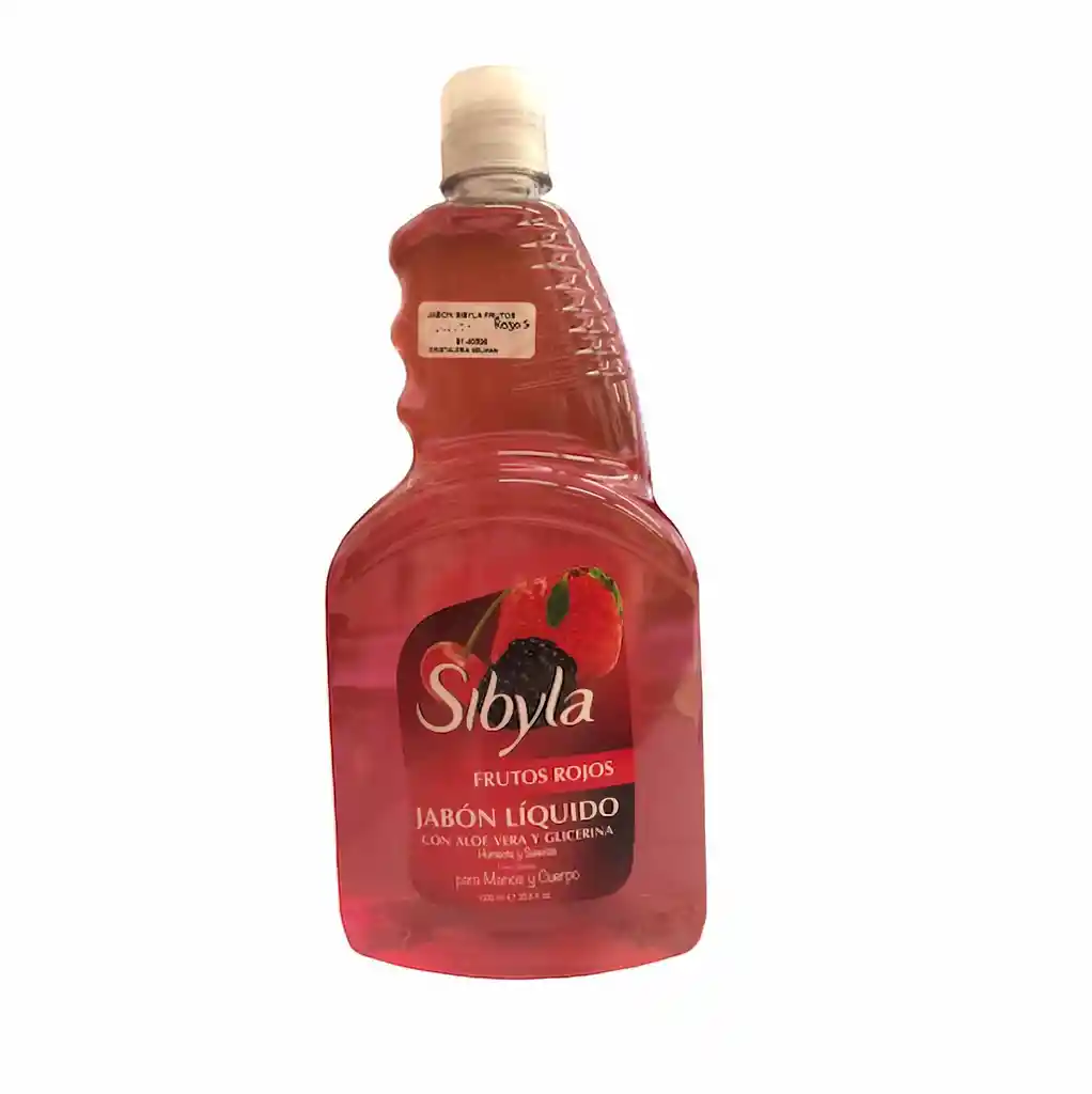 Sibyla Jabón Líquido Frutos Rojos