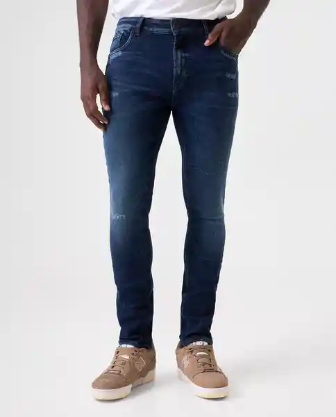 Jean Hombre Azul Talla 32 532G604_AZU174429