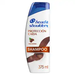 Shampoo Head Shoulders Proteccion Caida con Cafeina Control Caspa Champu Head and Shoulders 375 ml