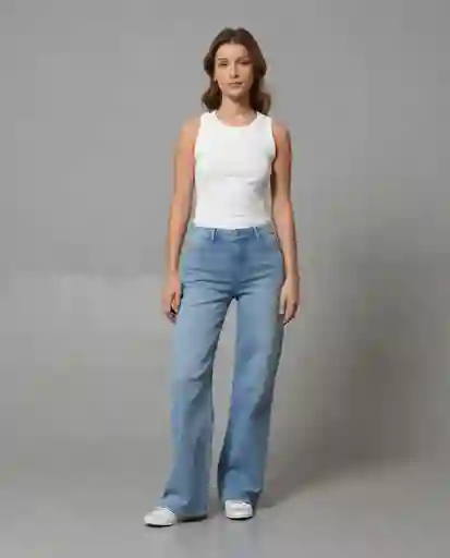 Jean Mujer Azul Talla 10 233G015_AZU144306 Rifle