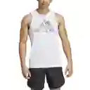 Adidas Camiseta Hiit Entry Tk Para Hombre Blanco Talla XL