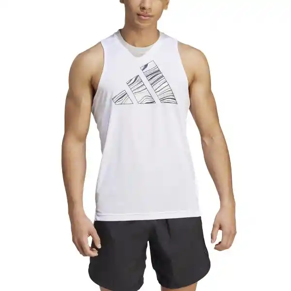 Adidas Camiseta Hiit Entry Tk Para Hombre Blanco Talla XL