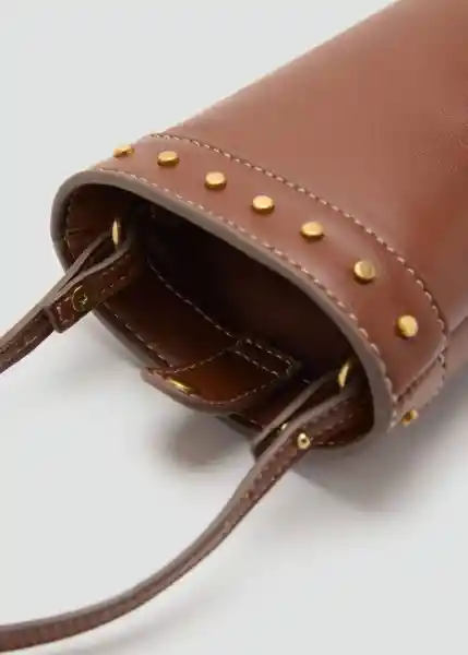 Funda P Serrat Cuero Talla 99 Mujer Mango