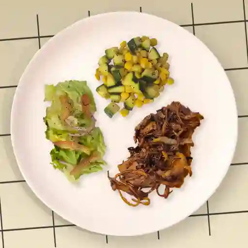 Lomo de cerdo encebollado low carb