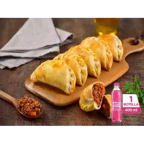 Combo Empanada de Carne&Queso +Postobón Manzana 400ml