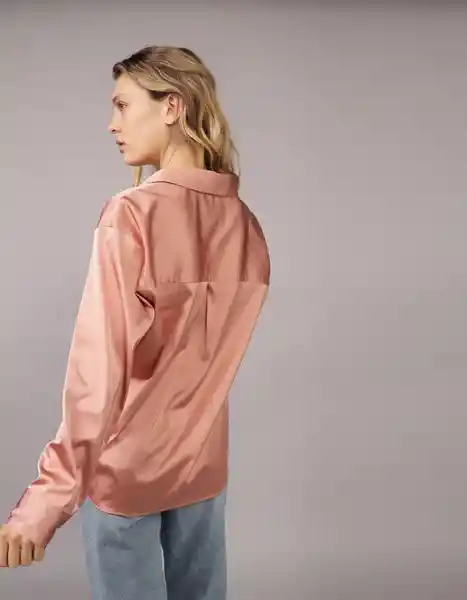 Camisa Mujer Rosa Talla MEDIUM 5952615 American Eagle