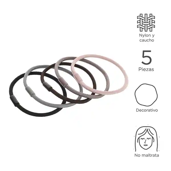 Liga Para Cabello Ultra Durable Diseños Mixtos Miniso