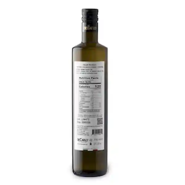 De Carlo Aceite de Oliva Extra Virgen