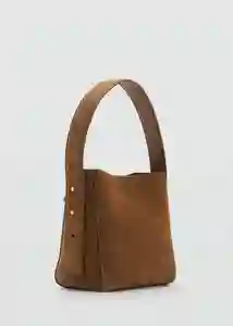 Bolso M Casa Cuero Talla 99 Mujer Mango