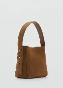 Bolso M Casa Cuero Talla 99 Mujer Mango