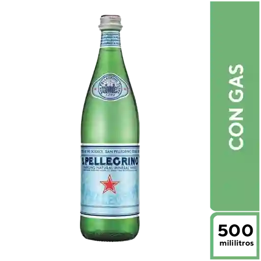San Pellegrino Natural con Gas 500 ml
