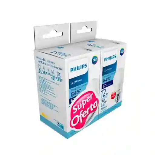 Philips Bombillo Ecohome Led 12W
