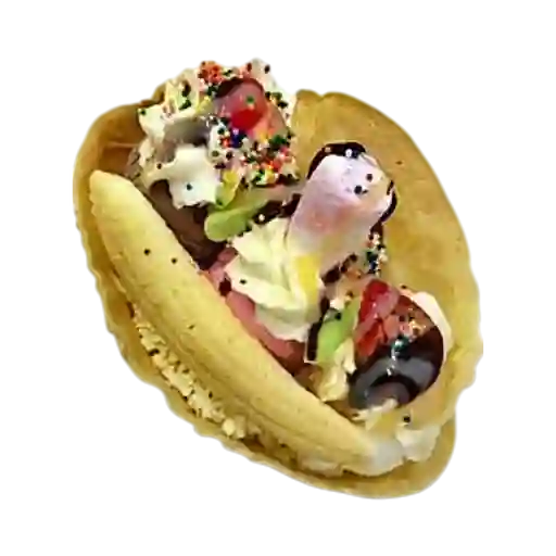 Banana Split con Queso