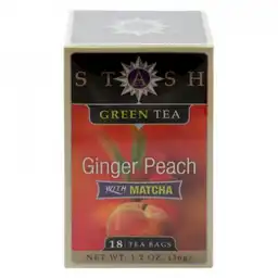 Stash Te Green Ginger Peach With Matcha 36 Gr