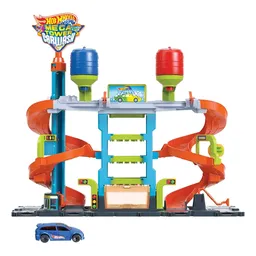 Hot Wheels Pista Autolavado Mega Torre