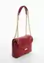 Bolso G Falco Burdeos Mujer Mango