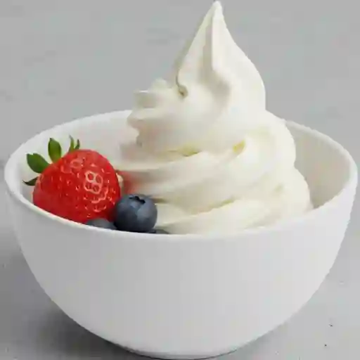 Helado natural deslactosado