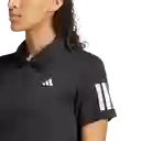Adidas Camiseta Polo Club Para Tenis de Mujer Negro Talla M