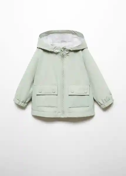 Chaqueta Ramon Verde Pastel Talla 72 Niños Mango