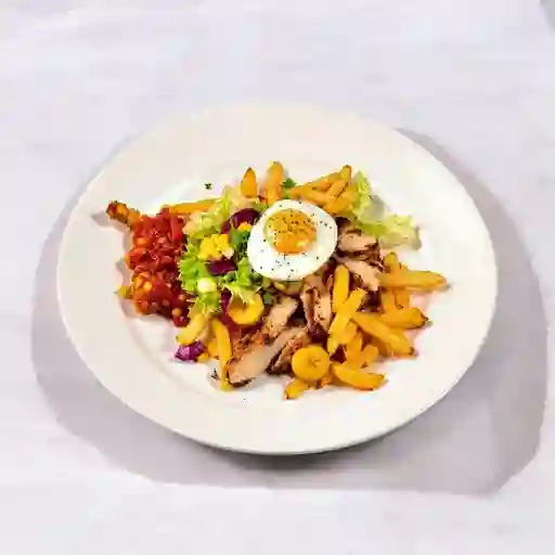 Salchipapa Ranchero