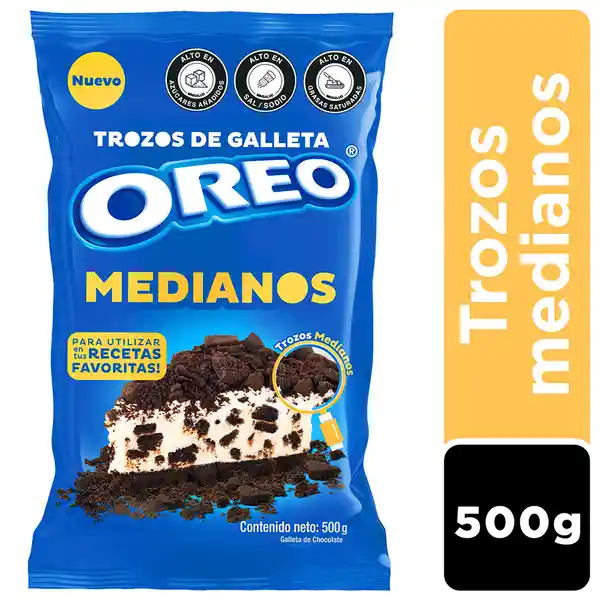 Oreo Galleta Trozos Chocolate Medianos