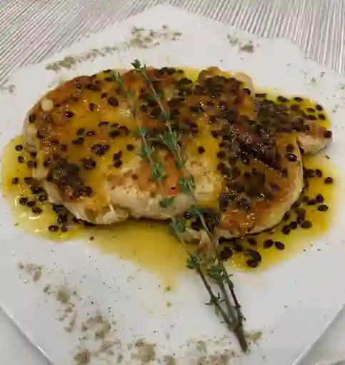 Churrasco de Pollo en Salsa de Maracuyá