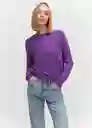 Jersey Lucca Morado Talla L Mujer Mango